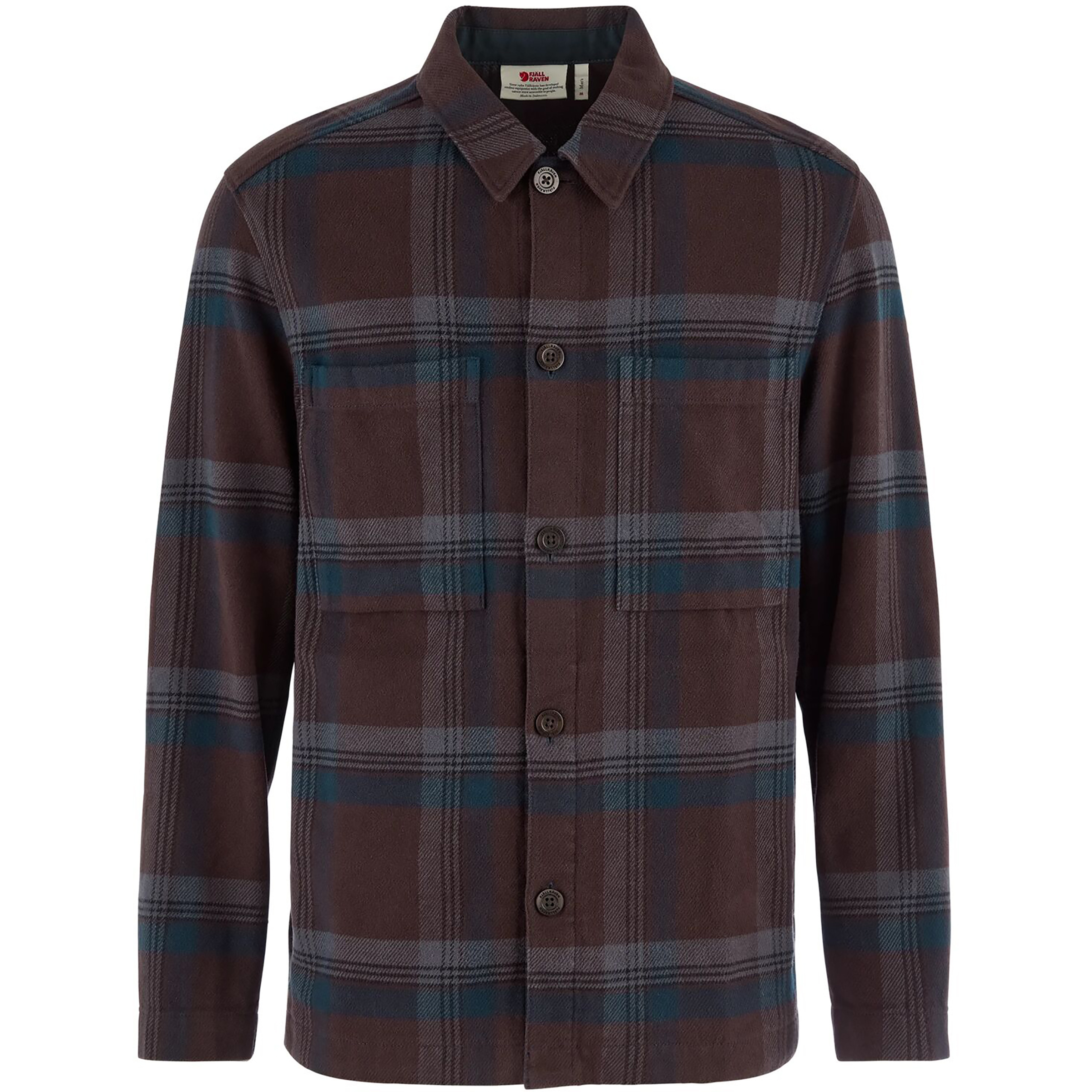 Fjällräven Singi Flannel Herren Hemden schwarz Größe XL Camping Hautfreundlich