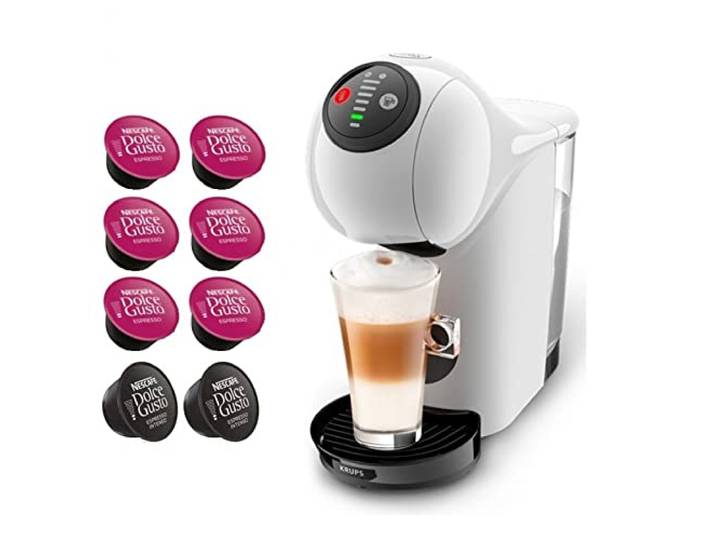 Cafetière à dosette Krups Génio S Nescafé Dolce Gusto YY4446FD 1500 W Blanc