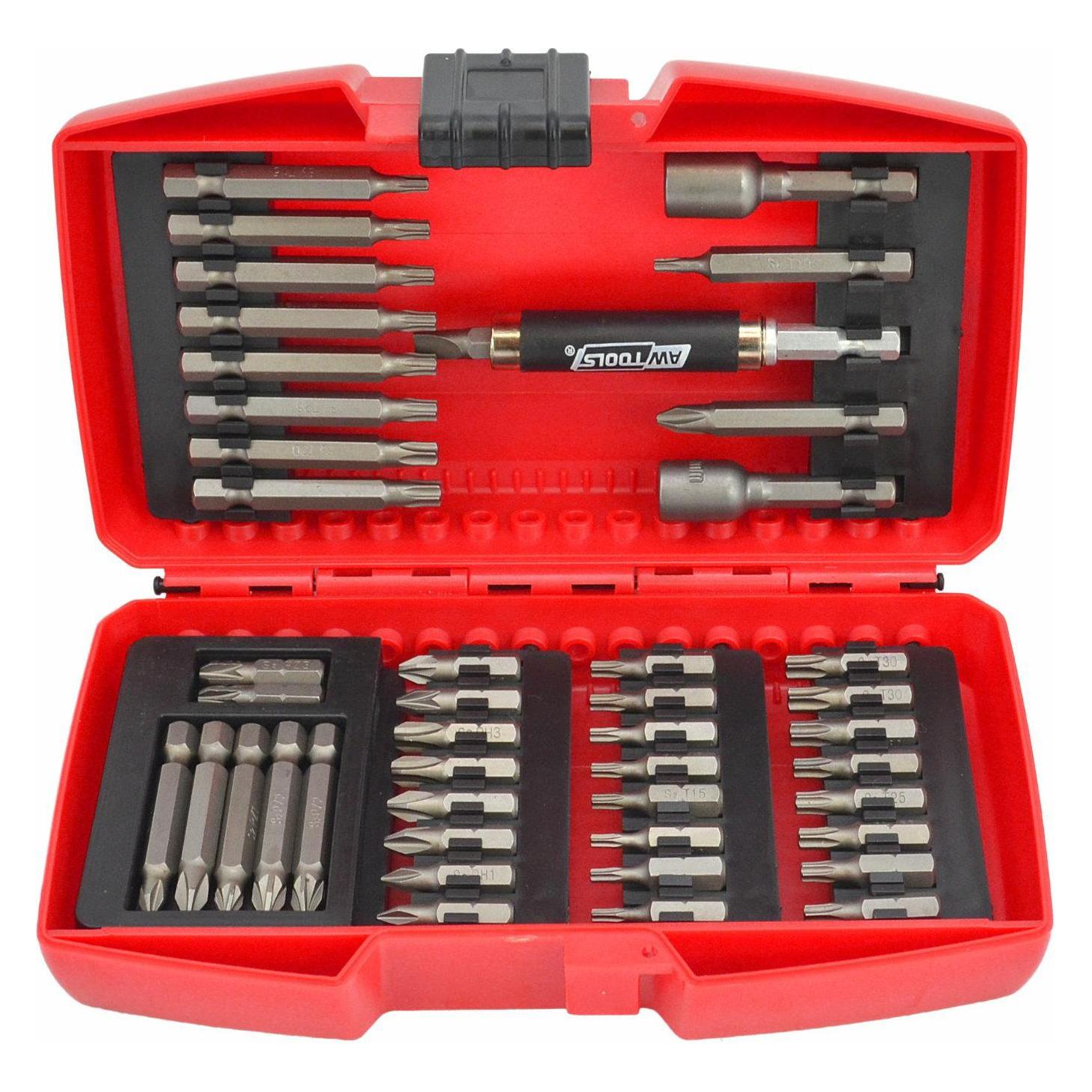 Awtools AW ZESTAW KOŃCÓWEK S2 45cz. (AW37920)