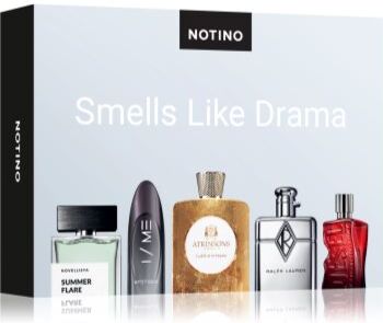 Beauty Discovery Box Notino Smells Like Drama conjunto unissexo . Discovery Box Notino Smells Like Drama