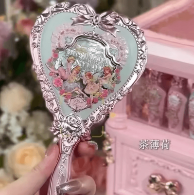 Inspire Curations Flower Knows Midsummer Fairytales Hand Mirror tea Menthe