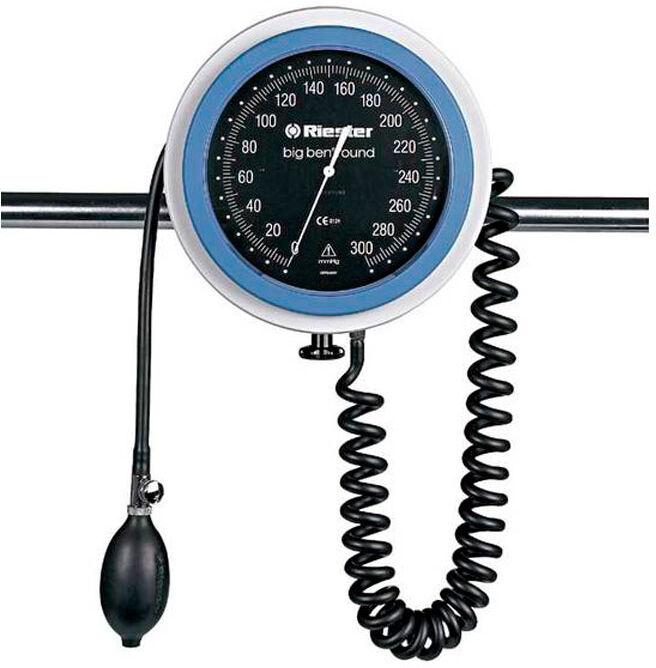 Tensiómetro aneroide Riester big ben round, anestesia, braçadeira velcro adulto
