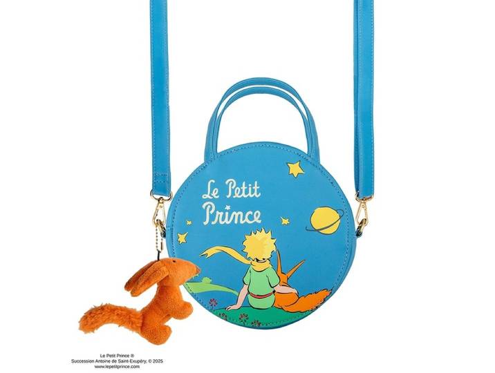 Sac à bandoulière et peluche - Étoiles - Le Petit Prince