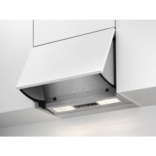 AEG DEB2531S Abluft/Umluft Dunstabzugshaube/Esse Flachschirmhaube 56 cm (Grau) 942 150 824