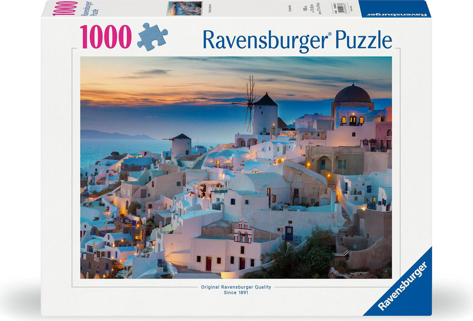 Ravensburger Puzzel Avondzicht op Santorini