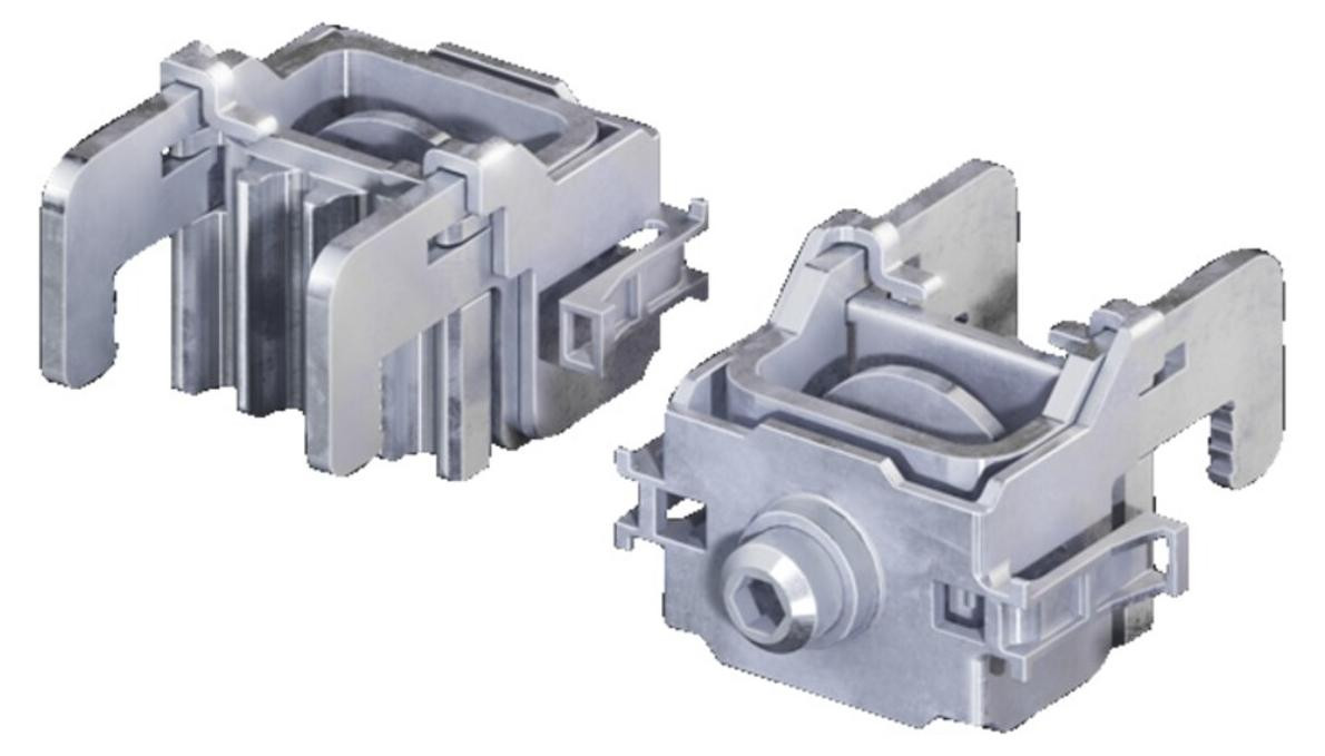 Rittal NH Groep 00 Zekering- en lastschakelaar, 160A, 3-polig, 60mm, Midden, SV 9346010