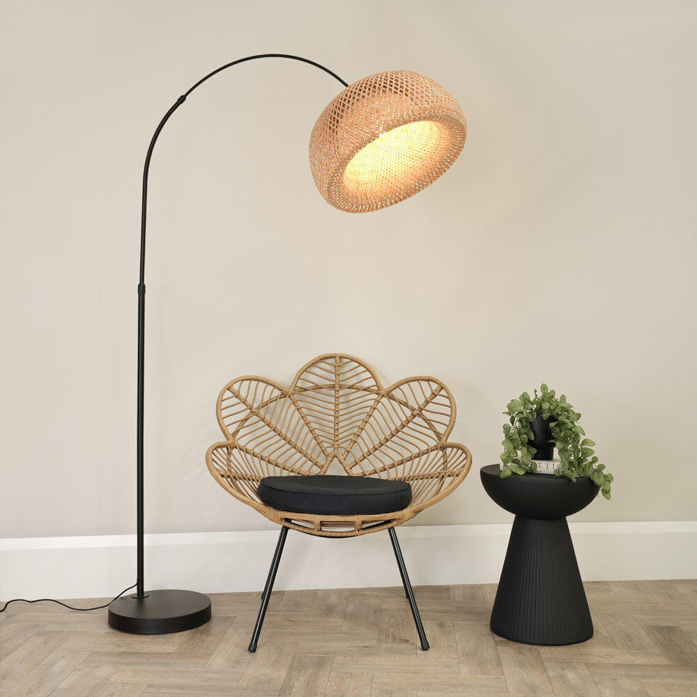 17 Stories Rinnah 180cm Matte Traditional Floor Lamp Matte 180cm H X 45cm W X 109cm D