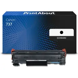 Toner kompatibel mit Canon 737 - Schwarz