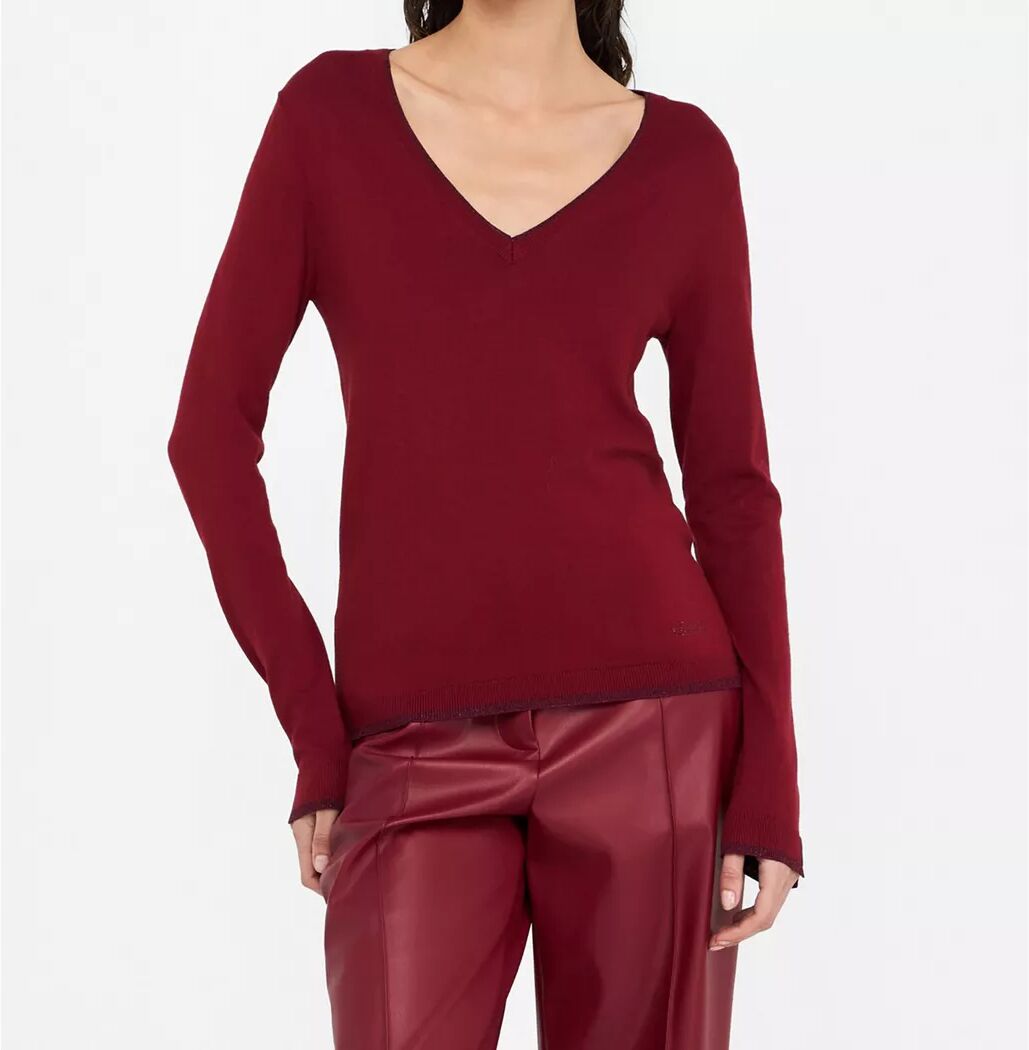 LIU JO - Pullover, für Damen, Bordeaux, Größe XS