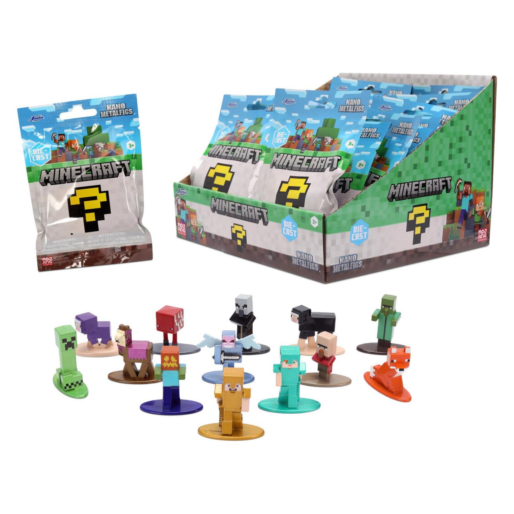 Jada Minecraft Blind Pack Nanofigs, 13-sort. (9336791314R00)