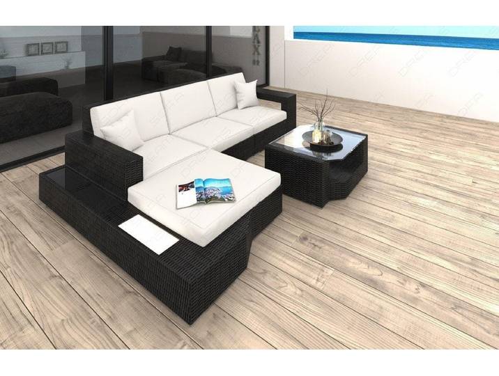 Rattan Sofa Messana L – Creme