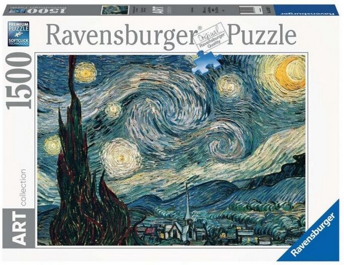 Puzzle 1500 pcs La Nuit étoilée / Vincent Van Gogh - Ravensburger