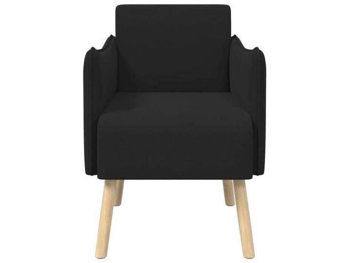 Mode Fauteuil d'appoint Noir Velours grainé - Pour adulte ou enfant - Poids maximal: 110 kg/siège_12161