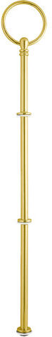 Etagerenhalter aus Metall, gold, 33 cm