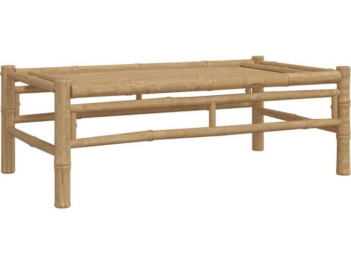 vidaXL Garten-Couchtisch 100x55x33 cm Bambus
