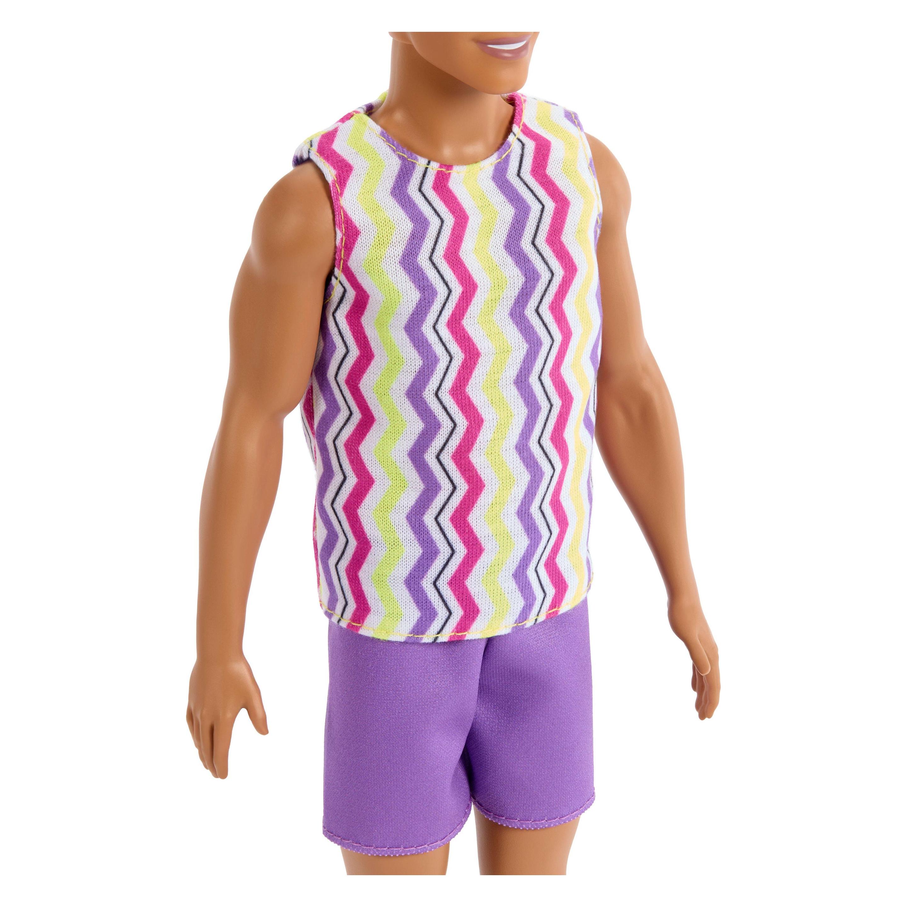 Barbie Style und Ken Modepuppen Set mit Strand-Outfit und Zubehör (JJP05)