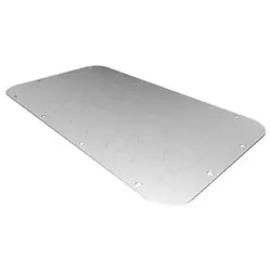 Rittal Metall-Flanschplatte AX metr. Vorprägung Gr. 6 401x221mm