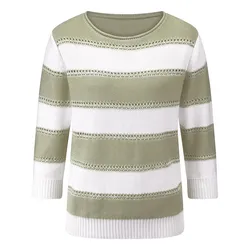 Pullover U-Boot-Ausschnitt Peter Hahn grün, 48