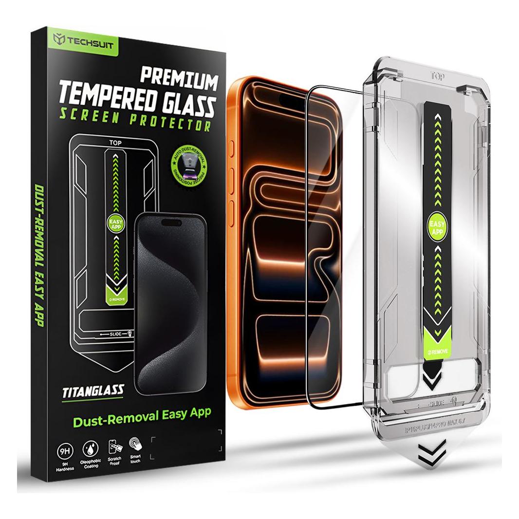 Techsuit TitanGlass FullCover (Apple iPhone 17 Pro Max) (60302320)