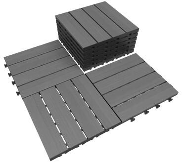 Kodotan sofa "9 Pcs Interlocking Deck Tiles, 12"" x 12"" HDPE Outdoor Flooring, Deck Tiles Outdoor Waterproof for Deck Garden, All Weather Use"
