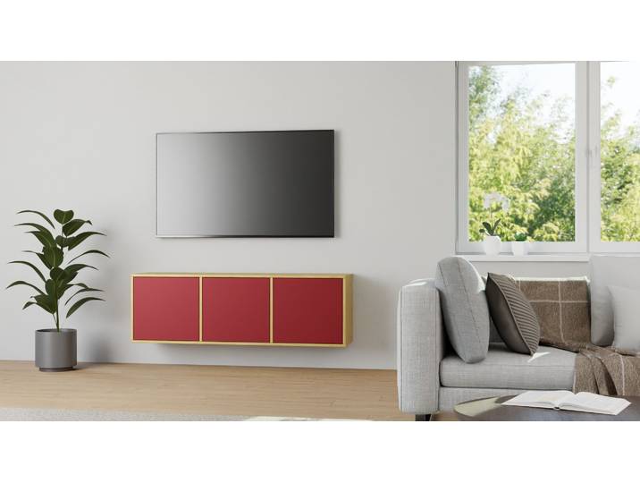 Hänge Sideboard – kostenlose Holzmuster Eiche Natur geölt