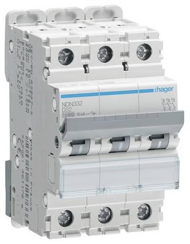 Hager NDN332 Leitungsschutzschalter 3polig 32A 400V