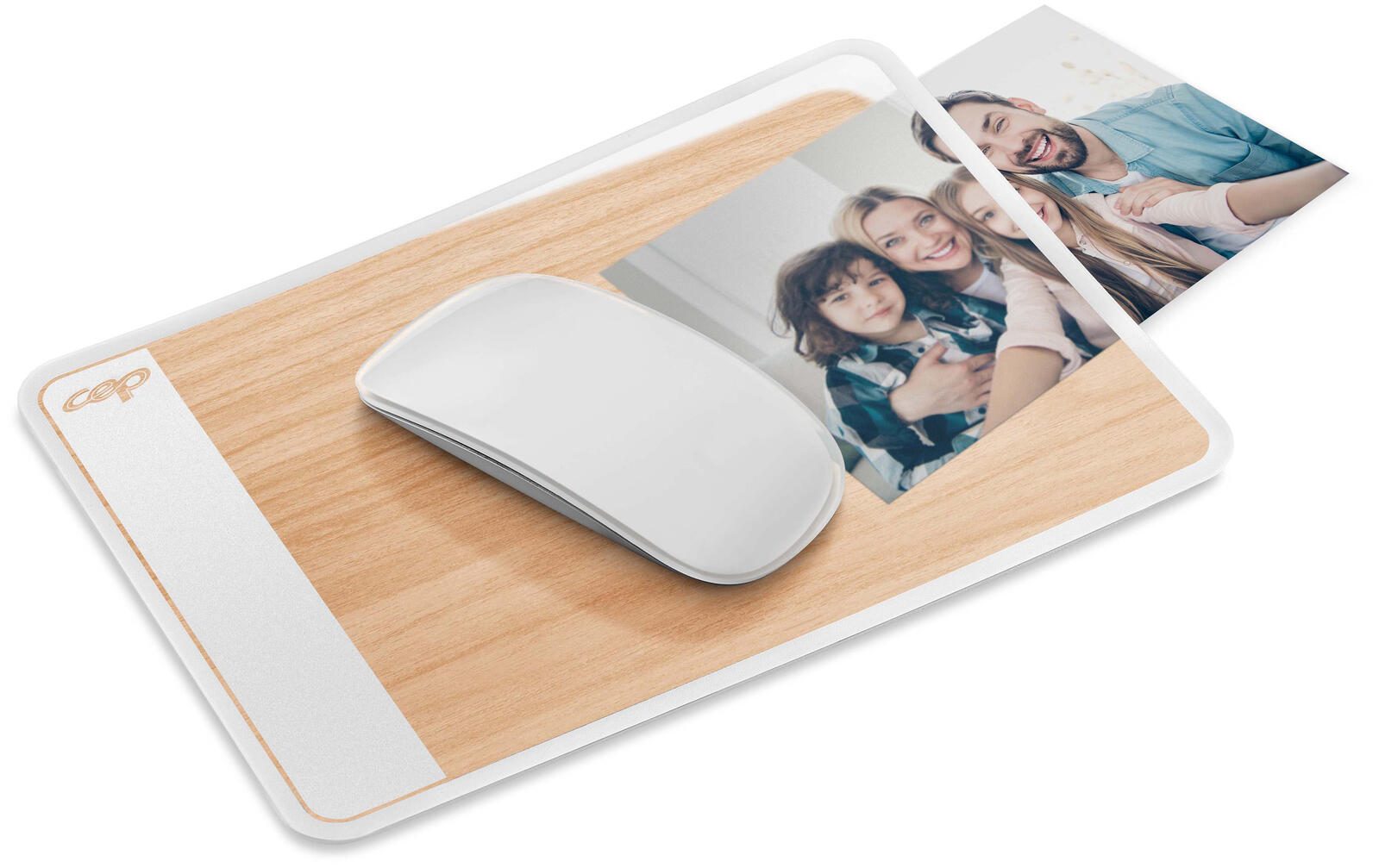 cep Mousepad weiß/buche 1008101021