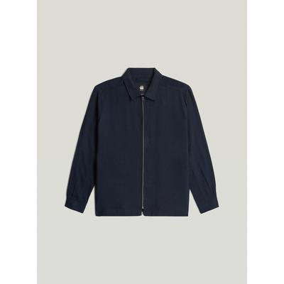 Outdoorjacke G-STAR "Zip Jacke", Herren, Gr. L, salute, Obermaterial: 92% Viskose, 8% Polyester, Jacken Outdoorjacke