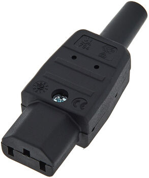 Stairville IECC Female Power Plug BK Noir