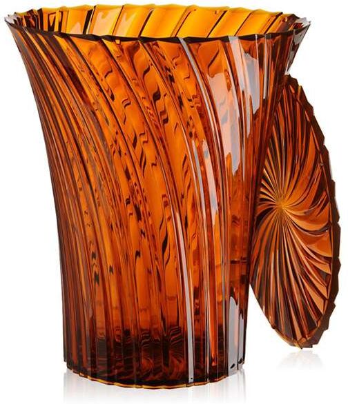 Kartell Sparkle Hocker (bernstein transparent) bernstein transparent