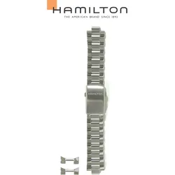 Hamilton - Khaki Navy Band-set Edelstahl H695.775.103 - silber