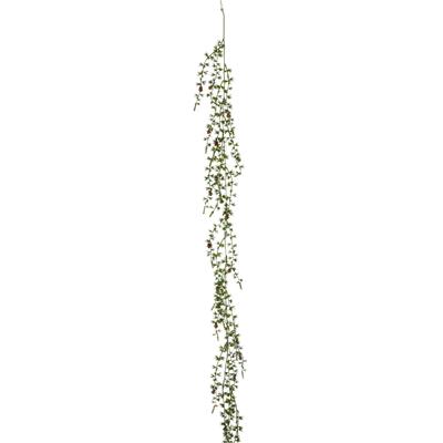Kunstgirlande CREATIV GREEN "Girlande mit Zedernzweigen", grün, L:190cm, Kunststoff, Kunstpflanzen, mit Zapfen