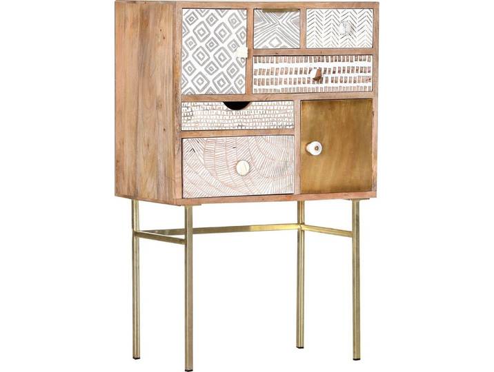 Gutmann Factory Kommode Linea, mit detailreichen Verzierungen, Shabby Chic, Vintage