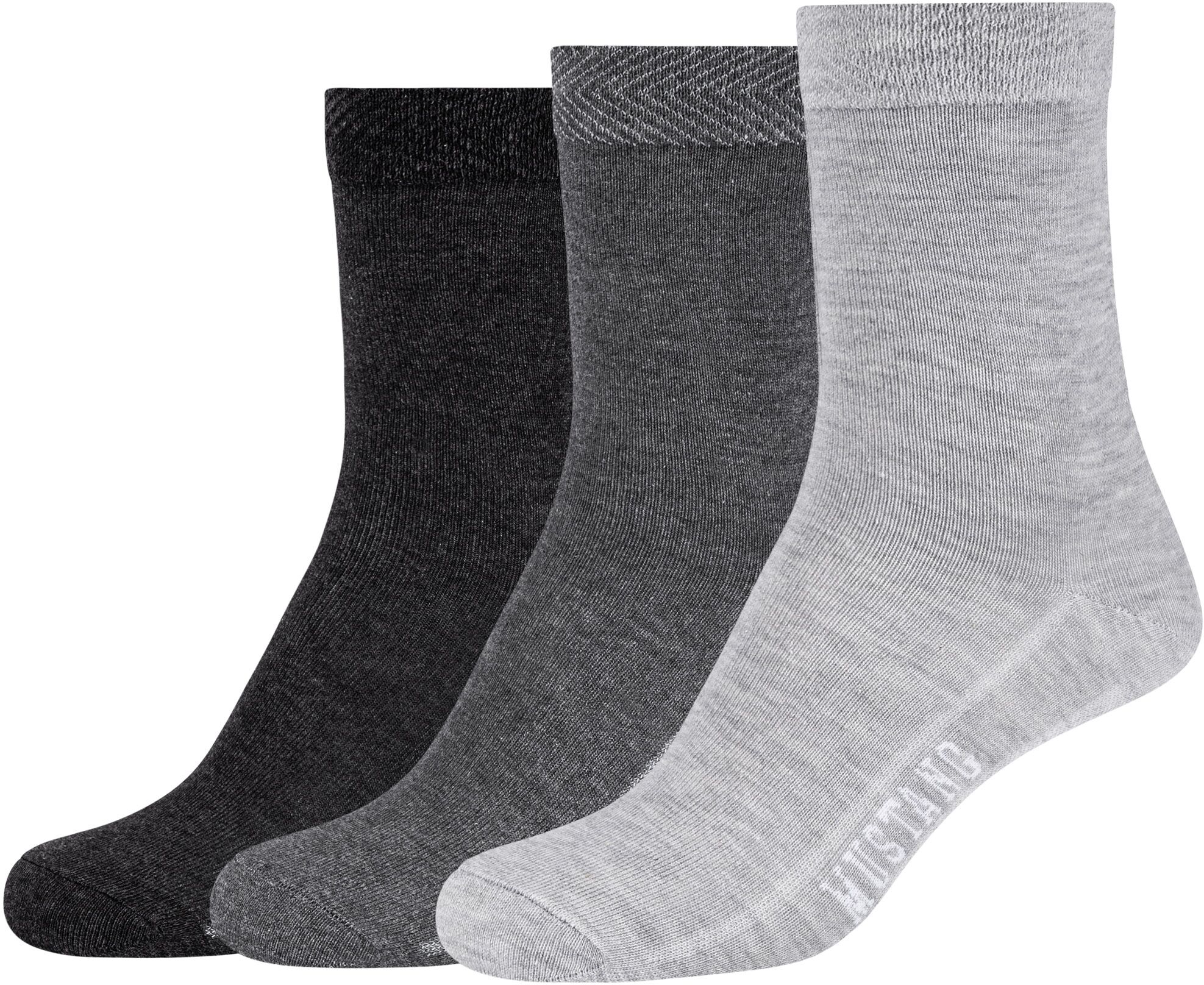 Socken MUSTANG, Damen, Gr. 35-38, rosa (rosette), Baumwollmischung, unifarben, normal, Socken Socken, mit verstärktem Fersen- und Zehenbereich rosette 35-38