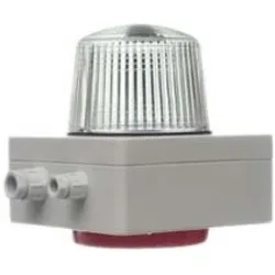 Ze-Kom, Gefahrenmelder, Typ 880 - 100 dB - Grau - Transparent - Acrylnitril-Butadien-Styrol (ABS) - 230