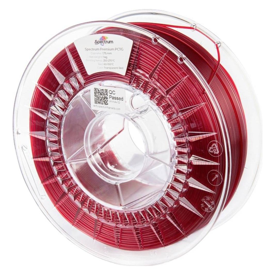 Spectrum Filaments 80738 Premium PCTG Filament PCTG chemisch beständig, geruchsa (PCTG, 1000 g, 1.75 mm) (80738)