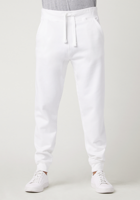 Cotton Heritage M7580 Premium Jogger Pant in White size 3XL   Cotton/Polyester Blend