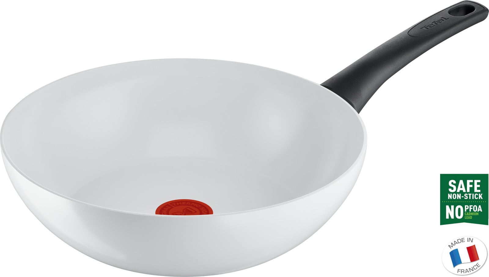 Tefal Ceramic Control wokpan, 28 cm, model C41719