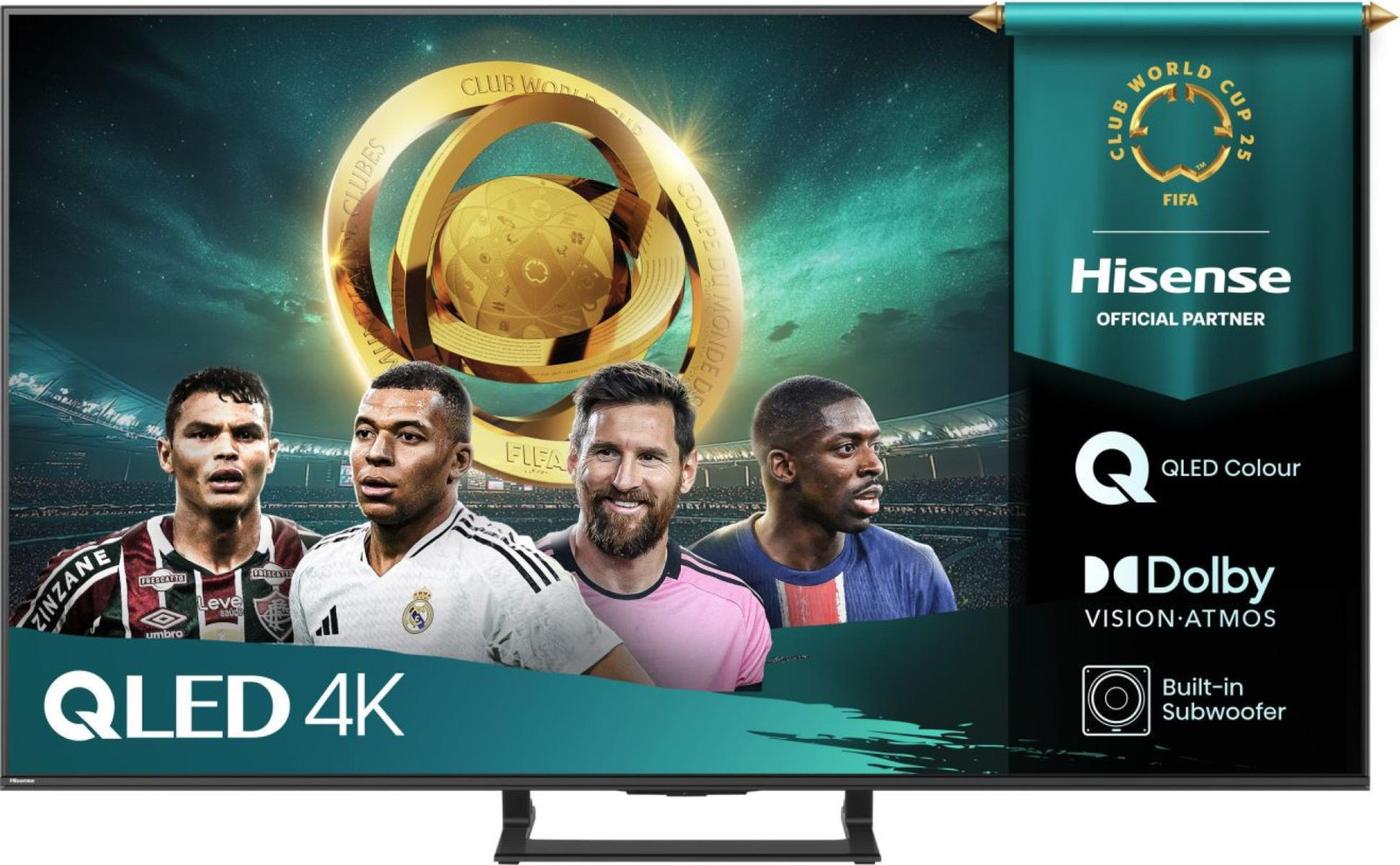 Hisense 50A7Q QLED 4K TV 50 inch 60Hz 400 nits