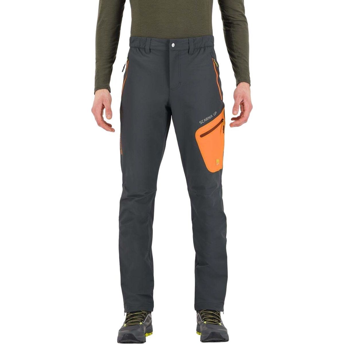 Karpos Scarnia UP Pants woodl.gray/vibr.orange (023) 44 2521057-023-44