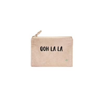 Kosmetiktasche CODELLO "Codello Kosmetiktasche", Damen, beige, Obermaterial: 100% Baumwolle CO., Taschen Kosmetiktasche, mit Stickerei