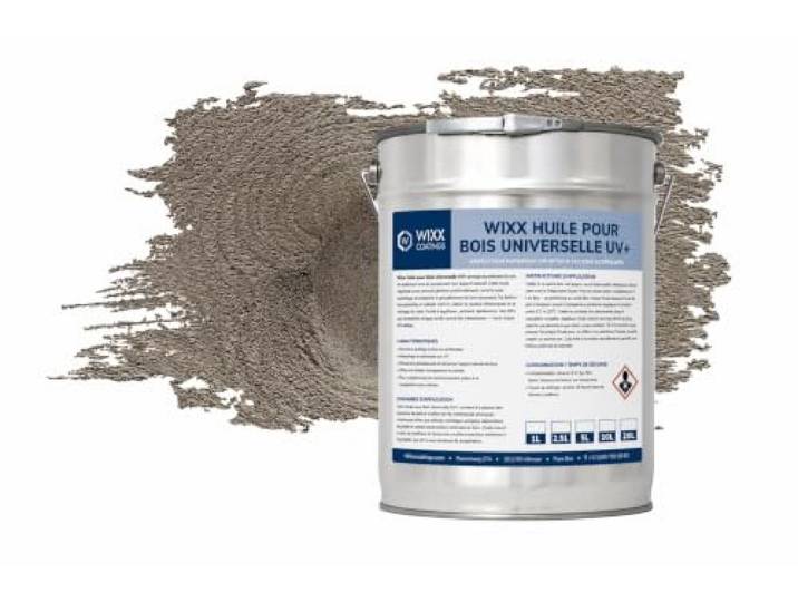 Wixx Universele Houtolie UV+ - Grijs - 1L