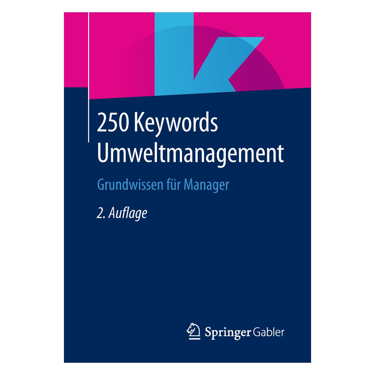 Springer 250 Keywords Umweltmanagement (Deutsch, Softcover, Springer Fachmedien Wiesbaden) (44348436)