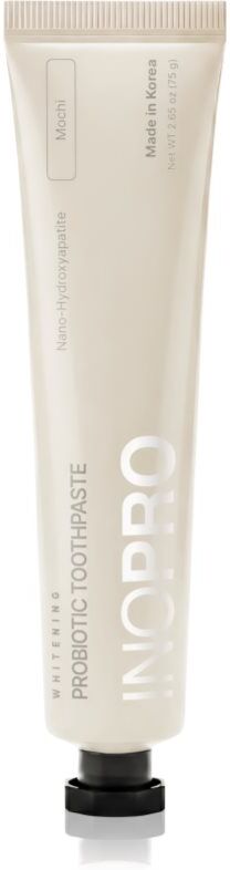 InoPro Probiotic Toothpaste dentifrice blanchissant sans fluorure saveur Mochi 75 g