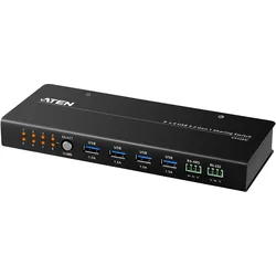 Aten US3384i 8x4 USB 3.2 Gen.1 Switch, Multi USB-Umschalter, KVM Switch, Schwarz