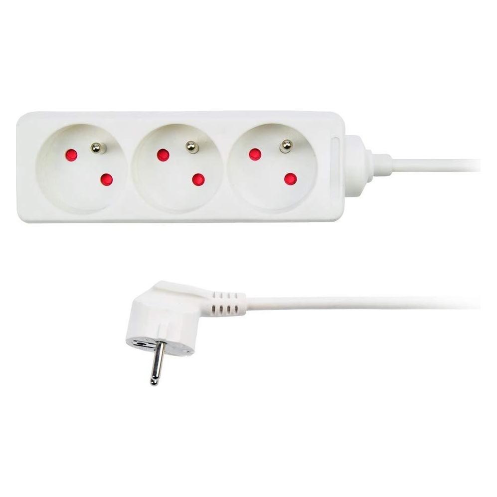 Olight Solight extension cord, 3 sockets, white, 1.5 m (1.50 m) (PP01)