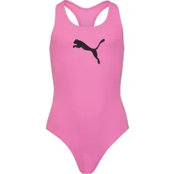 PUMA Kinder Badeanzug SWIM GIRLS RACERBACK SWIMSUIT, Größe 128 in Pink Pink