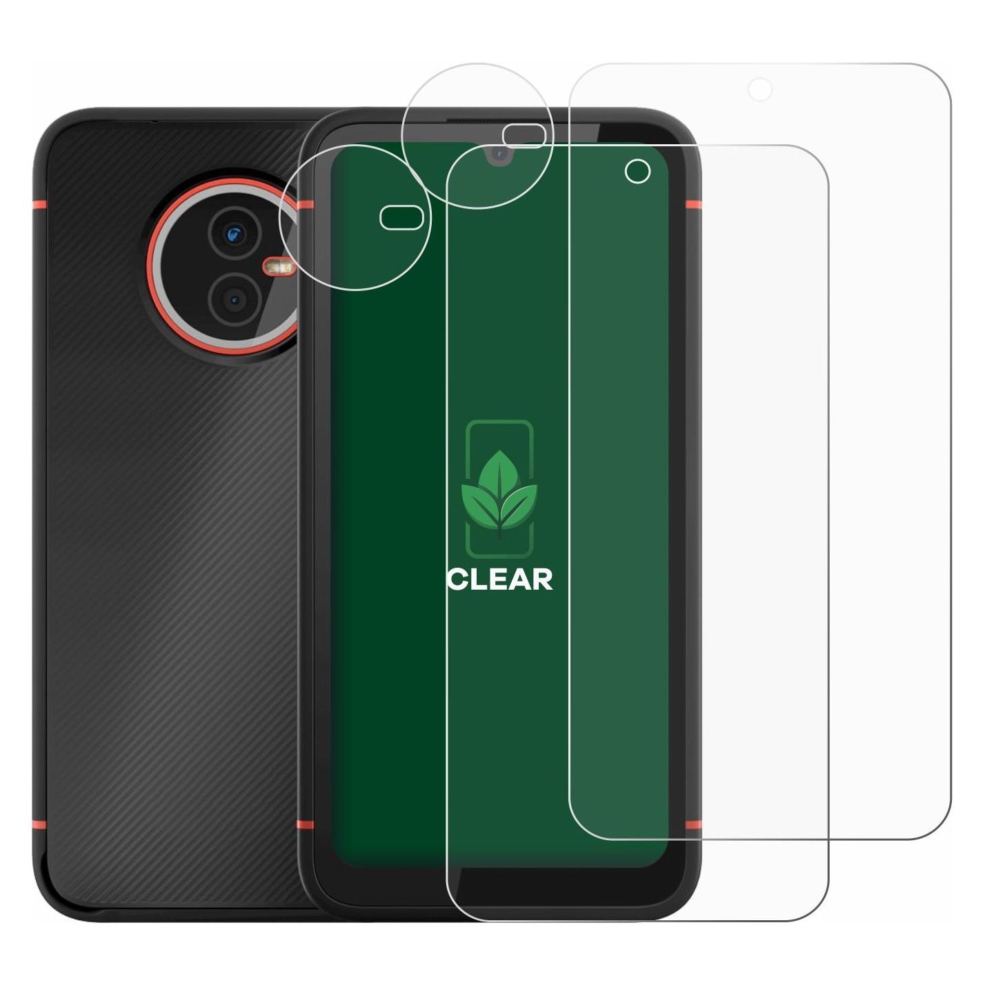 ScreenLeaf Schutzfolie für Gigaset GX4 / GX4 Pro (Display+Kamera) Displayschutz Display Schutz Folie Klar (Gigaset GX4) (6148061)