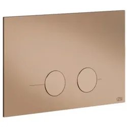 Gessi316 Betätigungsplatte für Geberit Sigma, 54611030, Farbe: Kupfer PVD