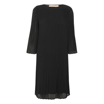 Midikleid CULTURE "Culture DK Kleid CUladina", Damen, Gr. L, N-Gr, schwarz, Obermaterial: 100% Polyester PES., Kleider Midikleid